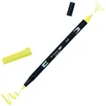 Produktbild: Tombow ABT-062 Fasermaler Dual Brush Pen mit zwei Spitzen, pale yellow