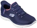 Produktbild: Skechers SUMMITS-DIAMOND DREAM Slip-On Sneaker Schlupfschuh, Freizeitschuh mit praktischer Slip-Ins Funktion