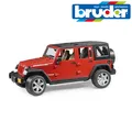 Produktbild: Bruder Spielzeug 02525 Jeep Wrangler Unlimited Rubicon Eröffnung Motorhaube Türe
