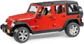 Produktbild: bruder 02525 - Jeep Wrangler Unlimited Rubicon - 1:16 Geländewagen Fahrzeug Auto