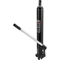 Produktbild: VEVOR Hydraulischer langer Rammheber, 3 t Kapazität, mit Einzelkolbenpumpe und Gabelkopfsockel, manueller Hubarbeitsbühnenheber mit Griff, für Garagen-/Ladenkräne, Motorhebevorrichtung, schwarz