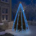 Produktbild: Weihnachtsbaum-Lichternetz mit 250 LEDs Blau 250 cm Vidaxl