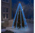 Produktbild: vidaXL Lichterkette Weihnachtsbaum-Lichternetz mit 250 LEDs Blau 250 cm