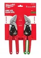 Produktbild: Milwaukee 4932499017 2-teiliges versetztes Luftfahrtscheren-Set