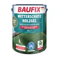 Produktbild: BAUFIX Wetterschutz-Holzgel tannengrün, seidenglänzend, 5 Liter, Holzlasur, tropfgehemmte Holzlasur, für alle Holzarten, witterungsbeständig