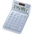 Produktbild: Casio Taschenrechner JW-200SC-BU Blau Kunststoff 18,3 X 10,9 X 1 Cm