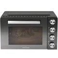 Produktbild: ProfiCook® Minibackofen 30L | Umluft + Ober-/Unterhitze | Mini Backofen mit Drehspieß und Pizzastein | Minibackofen mit Umluft | 1500W | PC MBG 1277