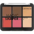Produktbild: Catrice Magic Shaper Face Cream Palette, Rougepalette, Nr. 010, Mehrfarbig, 6 Farben, definierend, sofortiges Ergebnis, natürlich, vegan, ohne Parfüm, ohne Alkohol, ohne Parabene, 1er Pack (6g)