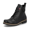 Produktbild: Rieker Damen Klassische Stiefeletten 73520, Frauen Stiefeletten,Booties,halbstiefel,Kurzstiefel,uebergangsschuhe,schwarz (00),38 EU / 5 UK