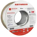 Produktbild: Kathrein LCD 111 A+ 100m Koaxialkabel 130dB - 3-Fach HD 4K Brandklasse Eca Weiß
