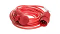 Produktbild: Kabel przedłużajacy (przedłużacz) Super-Solid IP44 10m CEE 400V/16A czerwony AT-