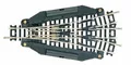Produktbild: Fleischmann N 22247 El. Dreiwegweiche Weichenwinkel 15°