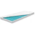 Produktbild: fan, Topper Big Komfort Plus, 7 Zonen Topper 90x200, 180x200 cm & weitere Größen, 10 cm hoch, Kaltschaum, Matratze, Boxspringbett, Hausstauballergiker geeignet, ergonomisch weiß 80 cm x 200 cm x 10 cm