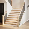 Produktbild: vidaXL Treppenstufen 4 Stk. Unbehandelt 120x25x2 cm Massivholz Eiche
