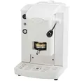 Produktbild: Faber Coffee Machines Kaffeepadmaschine Slot Plast Pure White, 44mm ESE Pads, Hochwertiger Metallrahmen