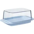 Produktbild: Mepal Butterdose 106035013800, aus Kunststoff, rechteckig, 17 x 9,8 x 6,4 cm, nordic blue / transparent