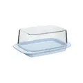 Produktbild: Mepal Butterdose mit transparenten Deckel, rutschfeste Standfüße 106035013800 , Farbe: nordic blue