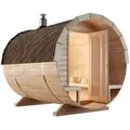 Produktbild: Finntherm Fasssauna Carrie Naturbelassen Ø 215 cm x T 280 cm