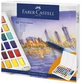 Produktbild: FABER-CASTELL Aquarellfarbe in Näpfchen 48er Etui