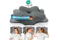 Produktbild: Glückstoff Nackenstützkissen aus Memory Foam, Orthopädisches Kissen für alle Schlaftypen, Füllung: Memory Foam, Kopfkissen Nackenschmerzen