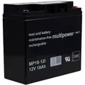 Produktbild: Powery Powery Blei-Gel Akku 12V 18Ah, 12V, Lead-Acid