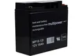 Produktbild: Powery Blei-Gel Akku 12V 18Ah Bleiakkus 18000 mAh (12 V)