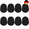 Produktbild: 8 Stück Alt-Tenor-Saxophon-Klarinette-Mundstück-Kissen, 0,8 mm Gummi S