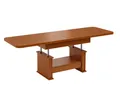 Produktbild: designimpex Couchtisch Design DA-555 Schublade höhenverstellbar ausziehbar 120/200 cm Tisch, Funktionstisch, Wohnzimmertisch, Tisch, Esstisch, Sofatisch, Schublade