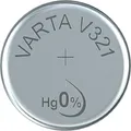 Produktbild: VARTA Batterien V321/SR65 Knopfzelle, 1 Stück, Silver Coin, 1,55V, für elektronische Kleingeräte - Uhren, Autoschlüssel, Fernbedienungen, Waagen