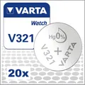 Produktbild: 20x Varta V321 / SR616SW Watch Uhrenbatterien SR65 V 321 Batterien Knopfzellen