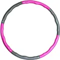 Produktbild: LETAO Hula Hoop Reifen Kinder von 4-8 Jahren | 510g Rosa-Grau Hula Hoop Reifen