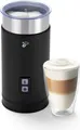 Produktbild: Tchibo elektrischer Milchaufschäumer, Antihaftbeschichtung, warmer und kalter Milchschaum, für Latte Macchiato, Cappuccino und Kakao, Edelstahlgehäuse