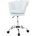 Produktbild: ML-Design Bürostuhl Schreibtischstuhl 360° drehbar mit Rückenlehne, Gepolsterter Muschel-Sessel, 5 Rollen