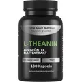 Produktbild: L-Theanin Kapseln, 400mg aus Grüntee Blattextrakt von EXVital