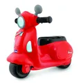 Produktbild: Chicco Motorrad Rutscher für Kinder Vespa Primavera, Kinderfahrzeug mit Elektronischem Bedienfeld, Lichtern und Geräuschen, Abnehmbare Stützräder, Max 25 kg, Kinderspielzeug von 1-3 Jahren, Rot