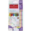 Produktbild: FABER-CASTELL Dreikant-Buntstifte Colour GRIP Einhorn, 10+3