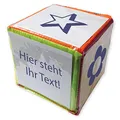Produktbild: TimeTEX Blanko-Würfel mit Einstecktaschen 25 cm | Bewegungswürfel zum Lernen und Spielen, universell gestaltbar