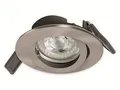 Produktbild: LEDVANCE RECESS DOWNLIGHT TWISTLOCK GU10 LED-Einbaustrahler silber 4,3 W