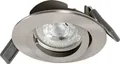 Produktbild: LEDVANCE RECESS DOWNLIGHT TWISTLOCK GU10 LED-Bad-Einbauleuchte GU10 4.5W IP20 Nickel
