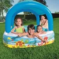 Produktbild: Bestway Spielbecken mit Vordach Blau 140 x 140 x 114 cm 52192