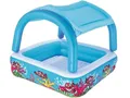 Produktbild: Schwimmbecken 147x147x122cm mit abnehmbarem Dach | 52192 BESTWAY