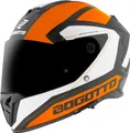 Produktbild: Bogotto FF122 BGT Helm, orange/weiß, S