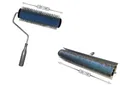 Produktbild: Pangolino Entlüftungsroller 50 cm mit Metallstacheln Stachelwalze mit Stachellänge: 20 mm | Profi-Entlüftungsroller für Epoxy & Fließbeschichtungen, Lösungsmittel-resistent