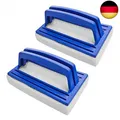 Produktbild: 2 Stück Pool Schwamm Bürsten Poolreinigung Handschrubber Schwimmbad Bürste mit G