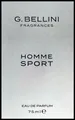 Produktbild: G. Bellini HOMME SPORT for Men Eau de Parfum EdP Spray Herren Duftzwilling 75ml