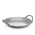 Produktbild: 859035 Gastro Traditionell Eisenpfanne geschmiedet, Servierpfanne mit Zwei Gr...