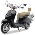 Produktbild: Motorroller 50 ccm Burnout EasyCruiser Eco Schwarz Metallic 45 km/h