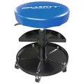 Produktbild: Werkstatthocker Werkstattstuhl Arbeitshocker BLAU Arbeitsstuhl höhenverstellbar