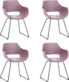 Produktbild: MCA furniture Schalenstuhl Rockville (Set, 4 St), 4er-Set, Kufe, Kunststoff, Belastbarkeit 120 kg, Sitzhöhe ca. 46 cm
