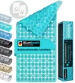 Produktbild: Blumbach Wanneneinlage Badewannenmatte rutschfest, Packung, inklusive 2 Klebehaken, rutschhemmend, mit Saugnäpfen, pflegeleicht